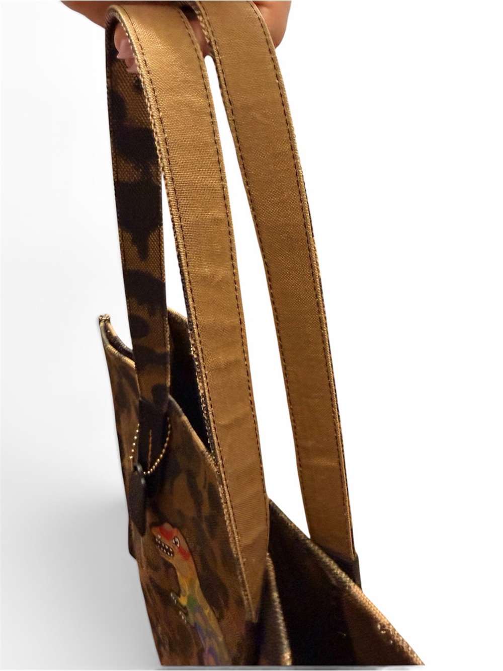 COACH Tote 42 With Rainbow Signature Rexy - Picture 10 of 11